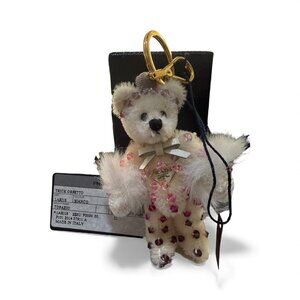 PRADA  "Trick Orsetto" Topazio Teddy Bear Key Chain/Bag Charm